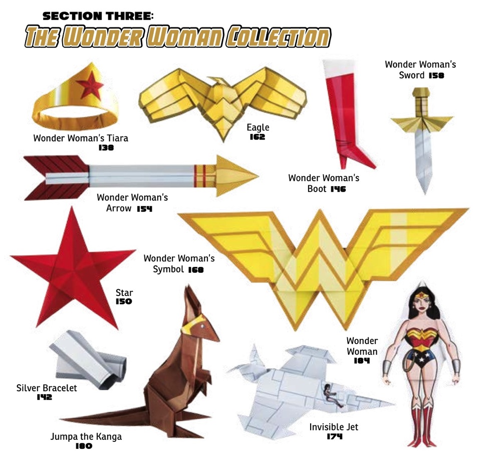 DC Superheroes Origami John Montroll