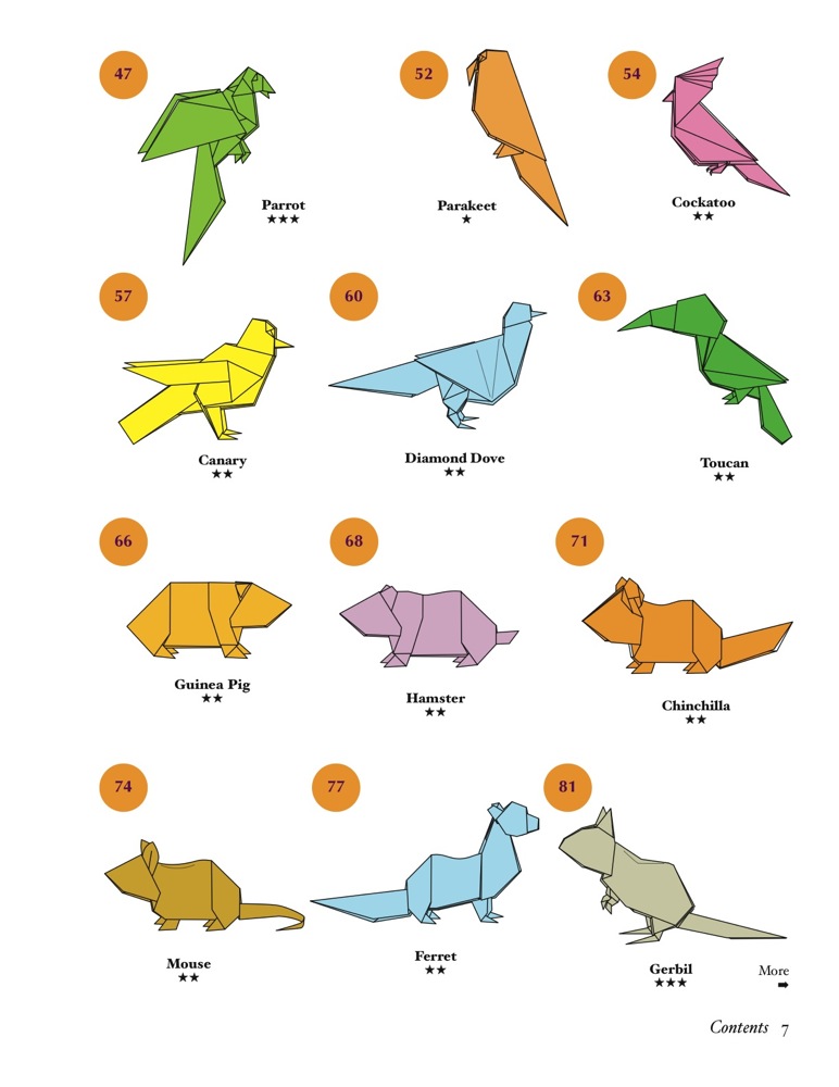 Perfect Pets Origami - John Montroll