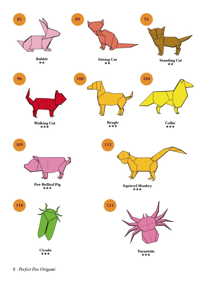 Perfect Pets Origami - John Montroll